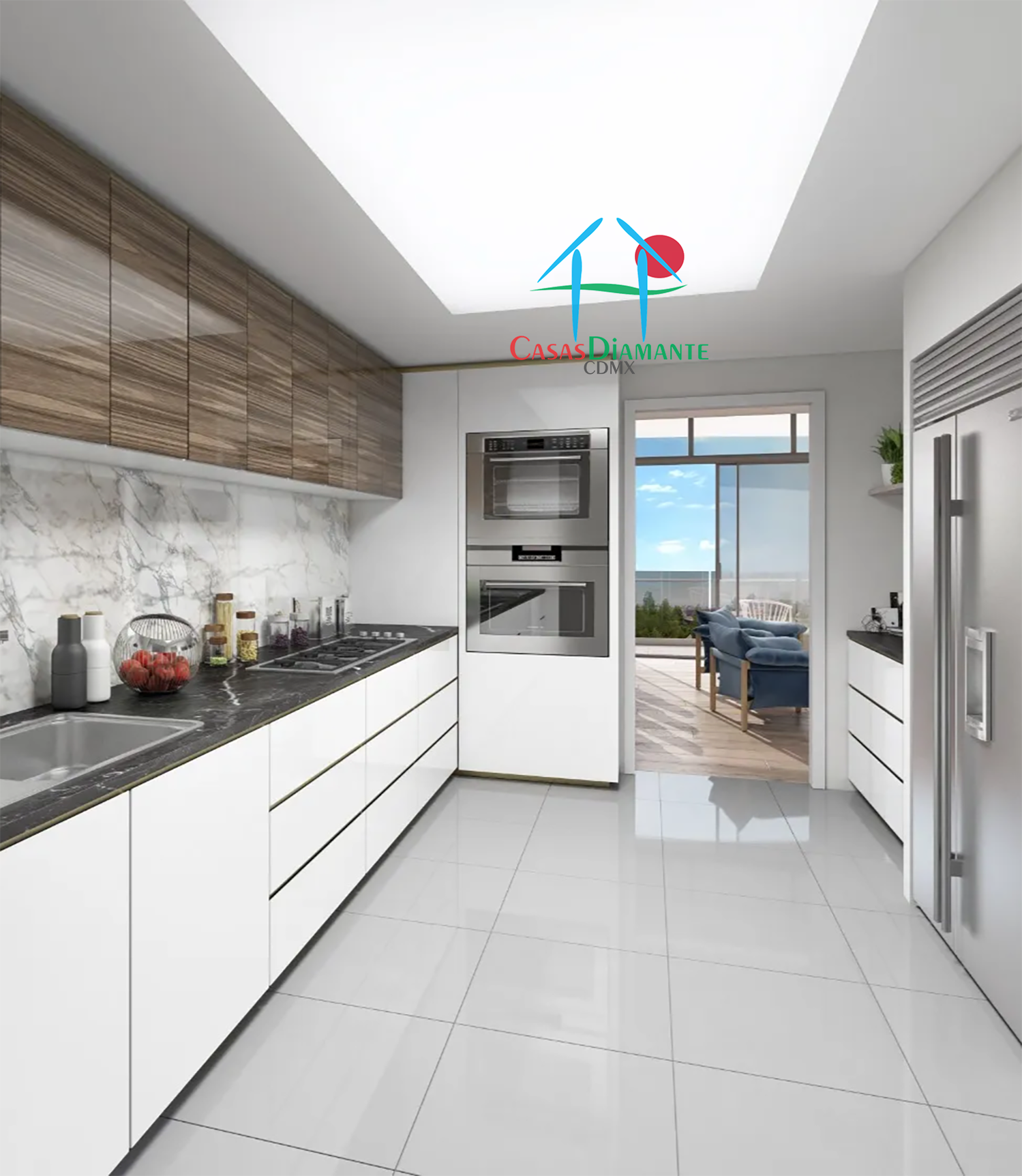 Blue Departamento Tipo A - Cocina 1 Blue Departamento Tipo A - Cocina 1